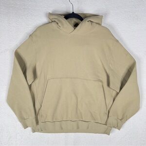 Lululemon‎ Steady State Pullover Hoodie Men's Medium Tan Athleisure M3ERZS